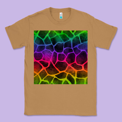 Colorful Giraffe Seamless Pattern Classic Tee Designed By Bundleandbundleshop