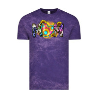 Cloud Purple mom sunflower Vintage Tee - Zillion Design Studio