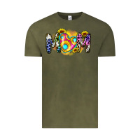 Vintage Olive mom sunflower Vintage Tee - Zillion Design Studio