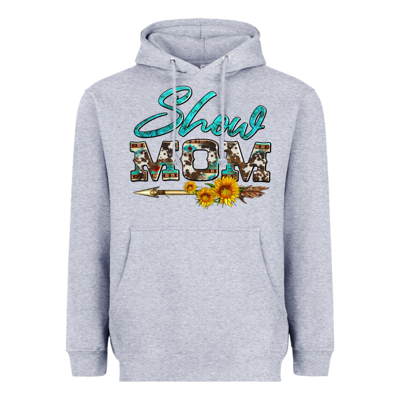 Show Mom Aztec Cowhide Sunflower And Arrow Heavyweight Hoodie by Artiststas | Teevron
