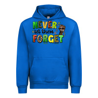Cobalt never let them forget juneteenth Urban Hoodie - LillyAllenDesigns