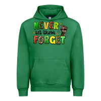 Emerald never let them forget juneteenth Urban Hoodie - LillyAllenDesigns