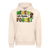 Never Let Them Forget Juneteenth Urban Hoodie | Teevron