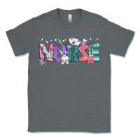 Charcoal Heather Easter Nurse Easter Day Classic Tee - Neo Western