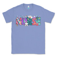Colony Blue Easter Nurse Easter Day Classic Tee - Neo Western