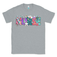 Heather Grey Easter Nurse Easter Day Classic Tee - Neo Western