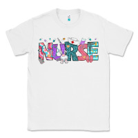 White Easter Nurse Easter Day Classic Tee - Neo Western