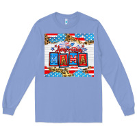 Colony Blue American Mama 20oz tumbler Long Sleeve Tee - Neo Western