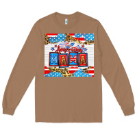 Toasted Coconut American Mama 20oz tumbler Long Sleeve Tee - Neo Western