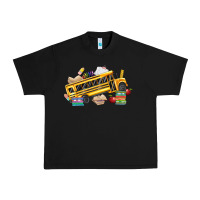 Black school bus driver Urban Heavy Tee - texasbilliewilder