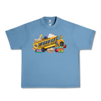 Pebble Blue school bus driver Urban Heavy Tee - texasbilliewilder