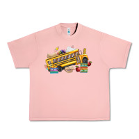 Salmon school bus driver Urban Heavy Tee - texasbilliewilder