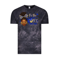 Cloud Black sorority colors blue and gold it's the self love f Vintage Tee - texasbilliewilder