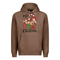 Chestnut my first christmas cute christmas sloth Premium Hoodie - MaliasSmallBusiness