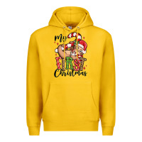 Lemon my first christmas cute christmas sloth Premium Hoodie - MaliasSmallBusiness