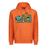 Carrot faith with cross ado Premium Hoodie - AdoDesignShop