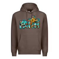Coffee faith with cross ado Premium Hoodie - AdoDesignShop