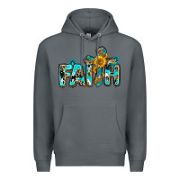 Rock faith with cross ado Premium Hoodie - AdoDesignShop