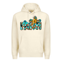 Sandshell faith with cross ado Premium Hoodie - AdoDesignShop