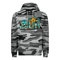 Slate Camo faith with cross ado Premium Hoodie - AdoDesignShop
