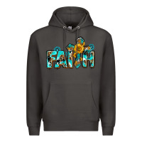Smoke faith with cross ado Premium Hoodie - AdoDesignShop