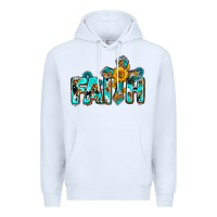 White faith with cross ado Premium Hoodie - AdoDesignShop