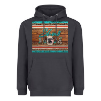 Smoke show mom aztec cowhide leopard heifer Heavyweight Hoodie - Artiststas