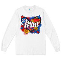 White American mini heart Long Sleeve Tee - Neo Western