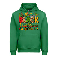 Emerald it's the black excellence for me Urban Hoodie - LillyAllenDesigns