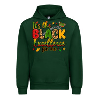 Forest Green it's the black excellence for me Urban Hoodie - LillyAllenDesigns