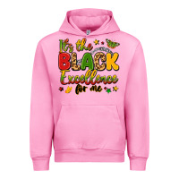 Fuchsia Pink it's the black excellence for me Urban Hoodie - LillyAllenDesigns