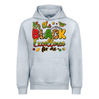 Heather Grey it's the black excellence for me Urban Hoodie - LillyAllenDesigns