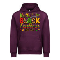 Mauve Wine it's the black excellence for me Urban Hoodie - LillyAllenDesigns