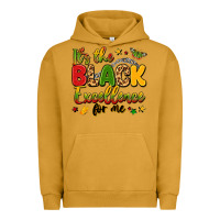 Pigment Peanut Butter it's the black excellence for me Urban Hoodie - LillyAllenDesigns