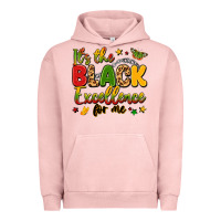 Pigment Salmon it's the black excellence for me Urban Hoodie - LillyAllenDesigns