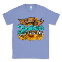 She's A Sunflower Beautiful Fierce Free Classic Tee | Teevron