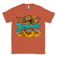 Copper she's a sunflower beautiful fierce free Classic Tee - HRA Design Shop