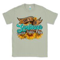 Matcha she's a sunflower beautiful fierce free Classic Tee - HRA Design Shop