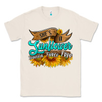 Natural she's a sunflower beautiful fierce free Classic Tee - HRA Design Shop
