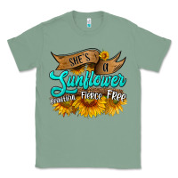 Sage she's a sunflower beautiful fierce free Classic Tee - HRA Design Shop