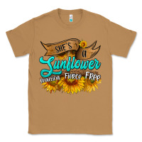 Toasted Coconut she's a sunflower beautiful fierce free Classic Tee - HRA Design Shop