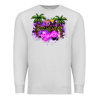 Dove Grey summer night Premium Sweatshirt - NancyCooperArtShop