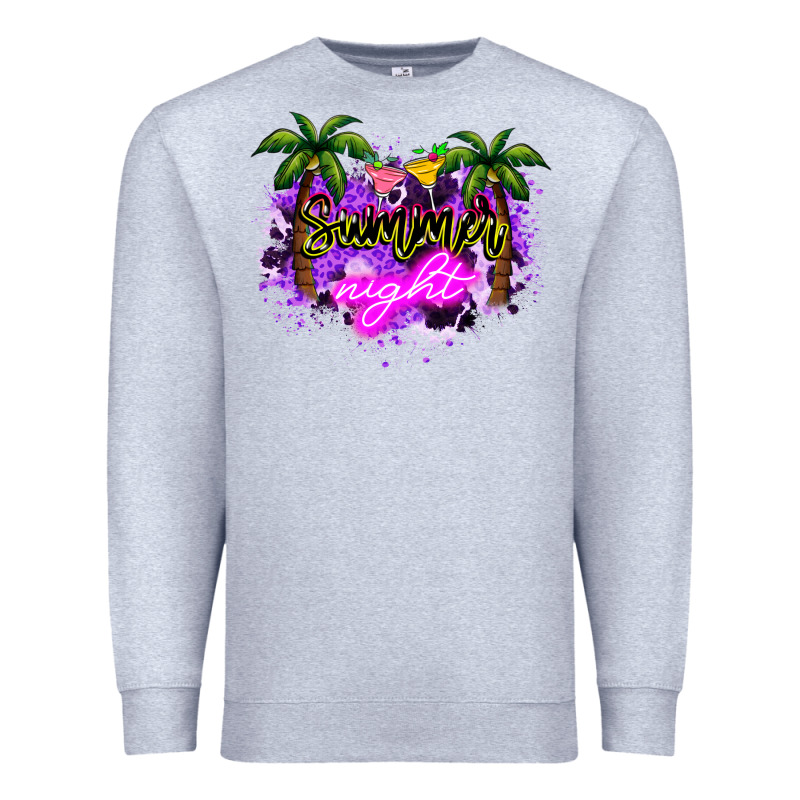 Summer Night Premium Sweatshirt by NancyCooperArtShop | Teevron