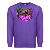 Purple summer night Premium Sweatshirt - NancyCooperArtShop