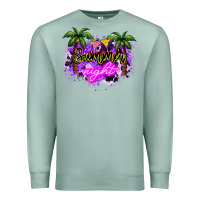 Seafoam summer night Premium Sweatshirt - NancyCooperArtShop