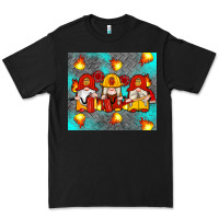 Black firefighter gnomes Premium Tee - Artiststas
