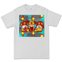 Dove Grey firefighter gnomes Premium Tee - Artiststas