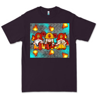 Plum firefighter gnomes Premium Tee - Artiststas