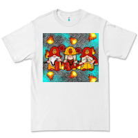 White firefighter gnomes Premium Tee - Artiststas