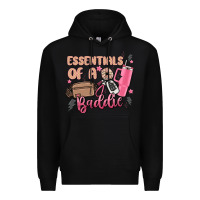 Black essentials of a baddie Premium Hoodie - MaliasSmallBusiness